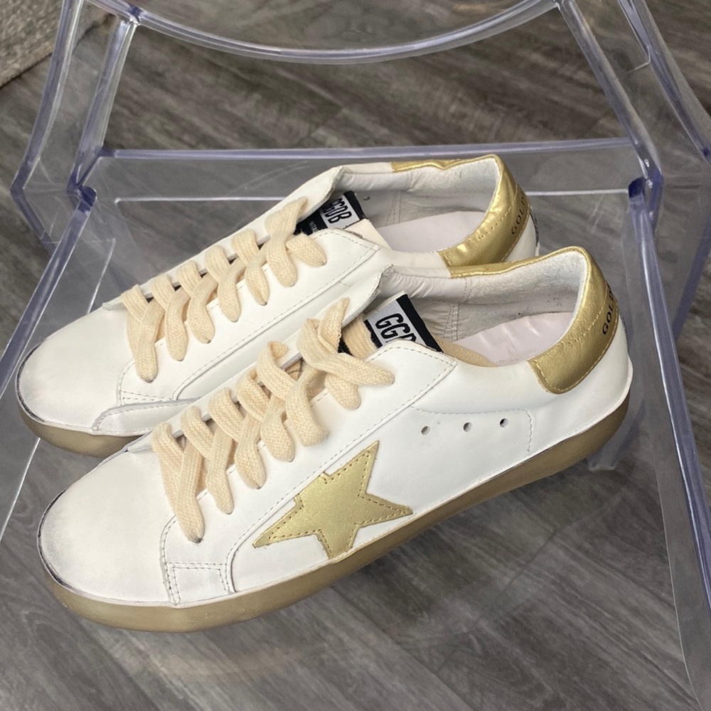 GGDB sneakers.